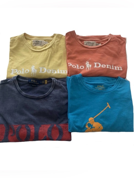 Polo Ralph Lauren Other - USED GOOD- Lot Of 4-Men's Medium Ralph Lauren T-Shirts 2 Denim Supply 2 Classic